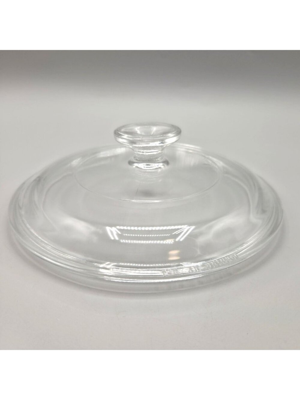 Vintage Corning Glass Replacement Lid 7” Round Casserole Cover L21C USA Clear